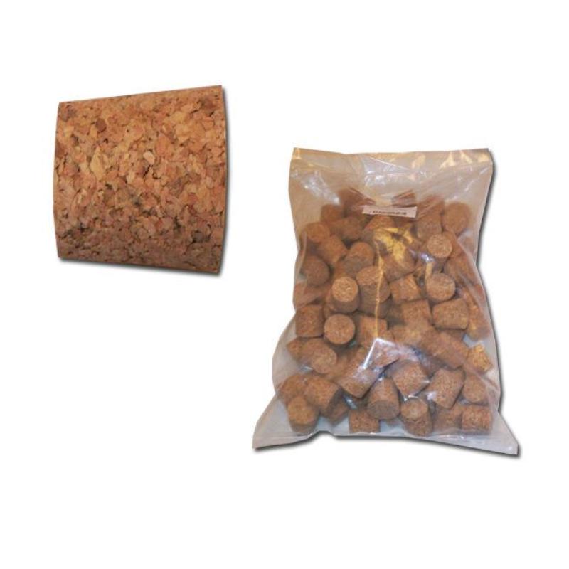 Bambu t-corcho conico 175 lts.aglomerado 30x45x39 100 und 52075