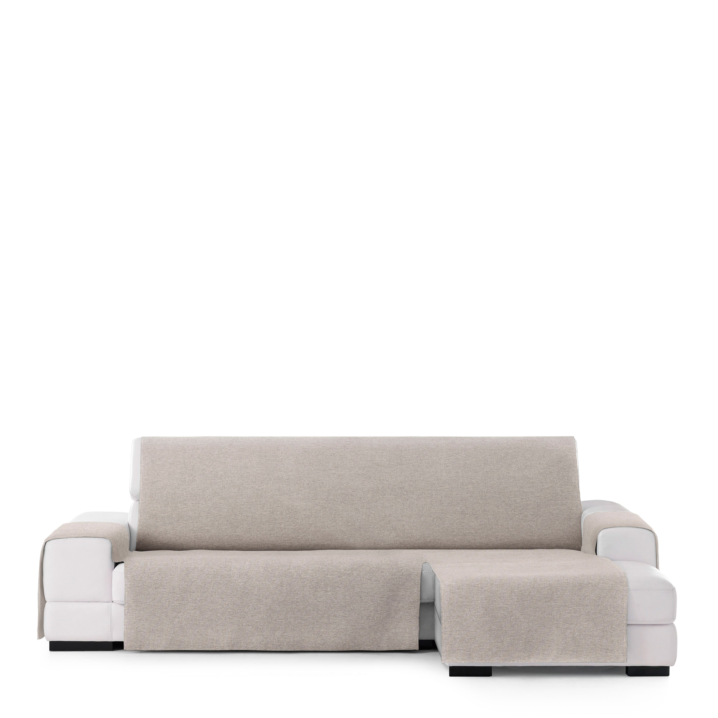 Funda de sofa chaisse longue m/3 valeria derecha (Mirando de frente) c/0 extra, Tamaño extra derecha, 170x310x110cm, Fábricada en España