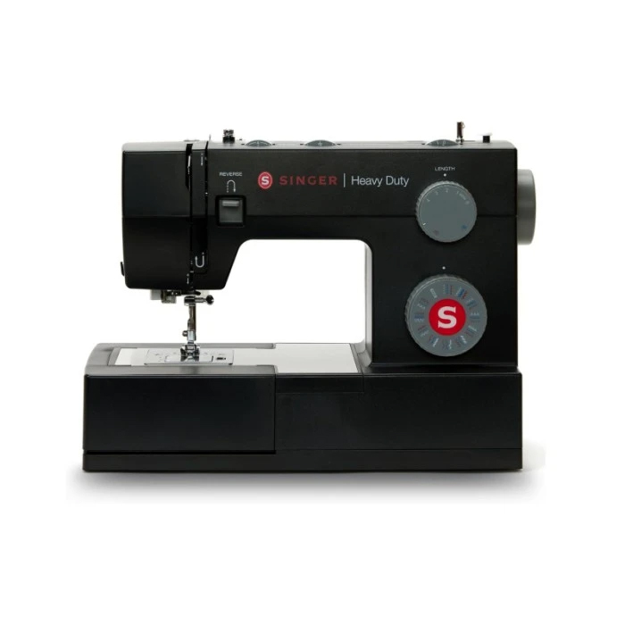 Máquina de Coser Singer Heavy Duty 4432 Black Edition – 32 Puntadas, 1100 PPM, Enhebrador Automático
