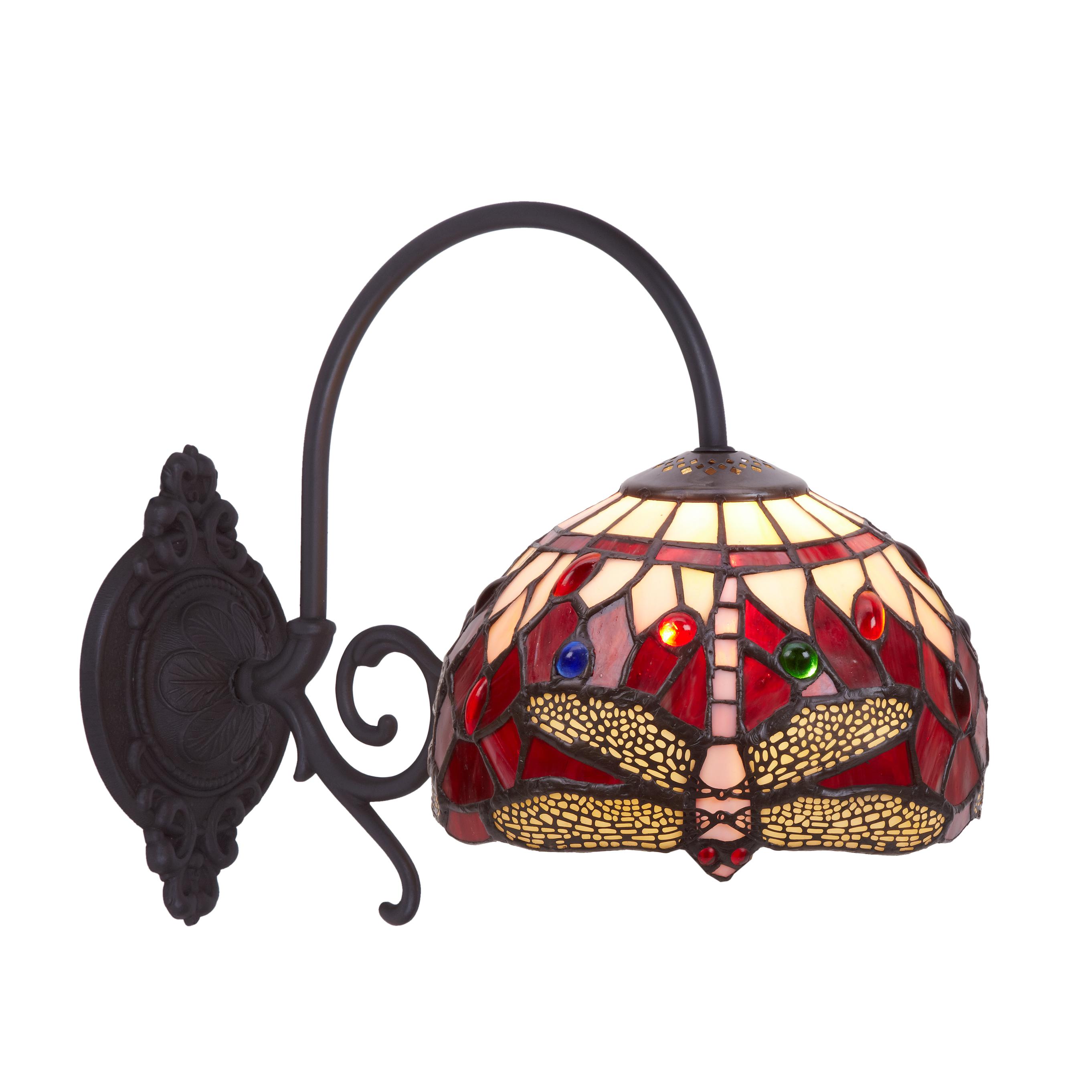 Aplique con brazo diámetro 20cm Serie Belle Rouge FIJALO LG1993A1