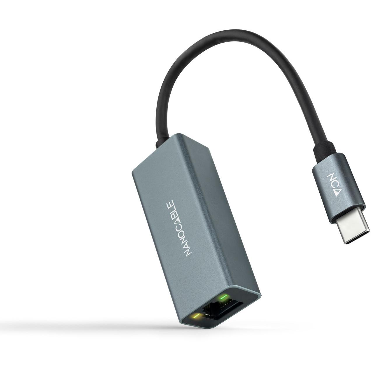 Conversor Usb-c 3.0 A Rj45 Gigabit Nanocable 10.03.0406