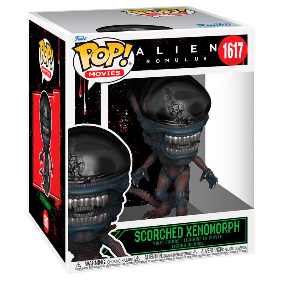 Funko Pop! Super: Alien: Romulus - Scorched Xenomorph - Figura de Vinilo Coleccionable - Idea de Regalo- Mercancia Oficial - Juguetes para Niños y Adultos - Movies Fans - Muñeco para Coleccionistas