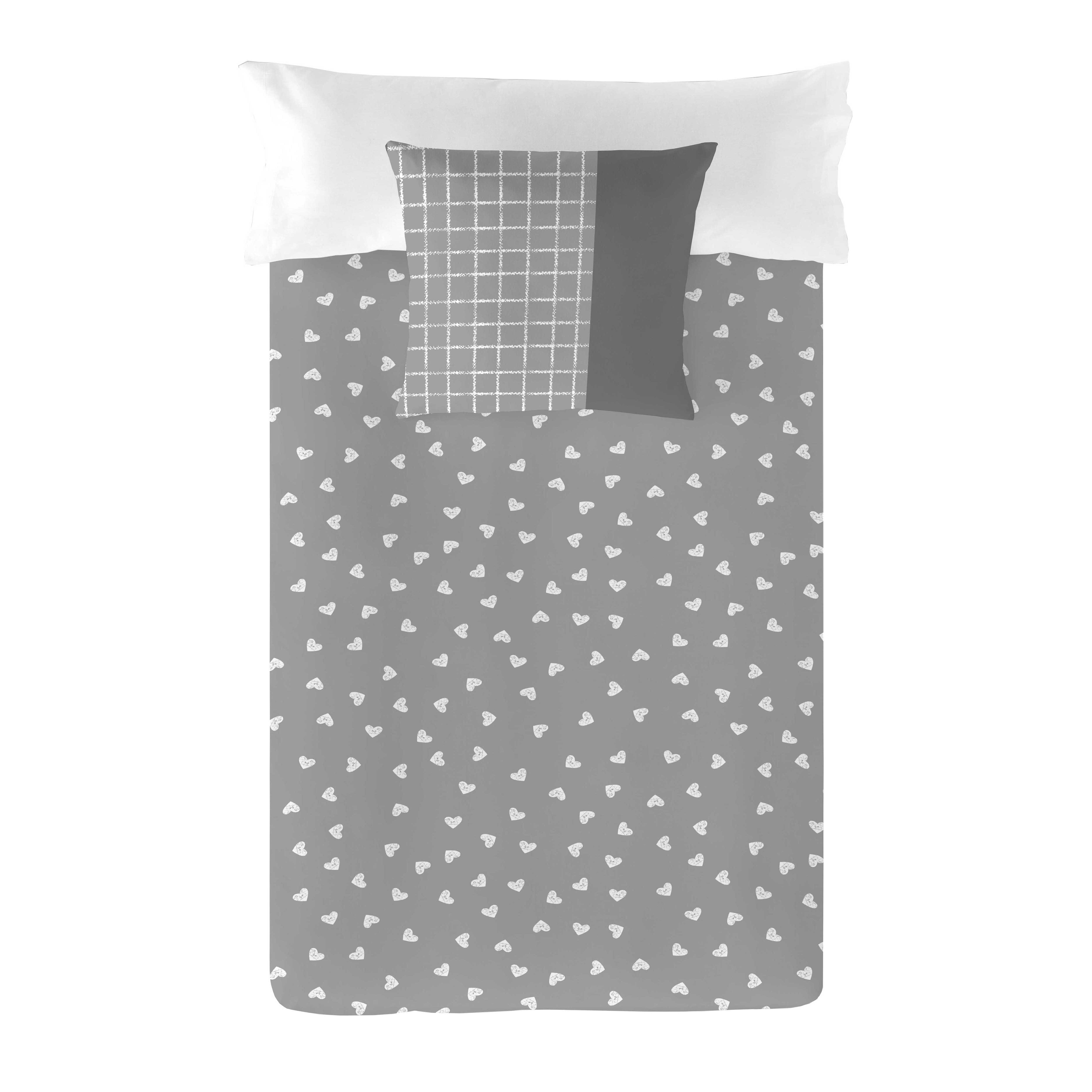 FUNDA NÓRDICA 100% ALGODÓN LOVE DOTS POPCORN FABRICADO EN ESPAÑA
