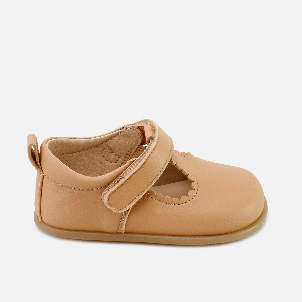 Pepitos piel napa miel Elisoft | Eli 1957