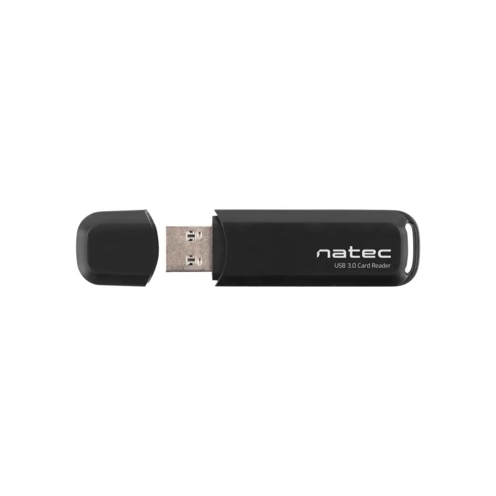 Natec Scarab 2 Lector de Tarjetas USB 3.0 2 SD/Micro SD Negro