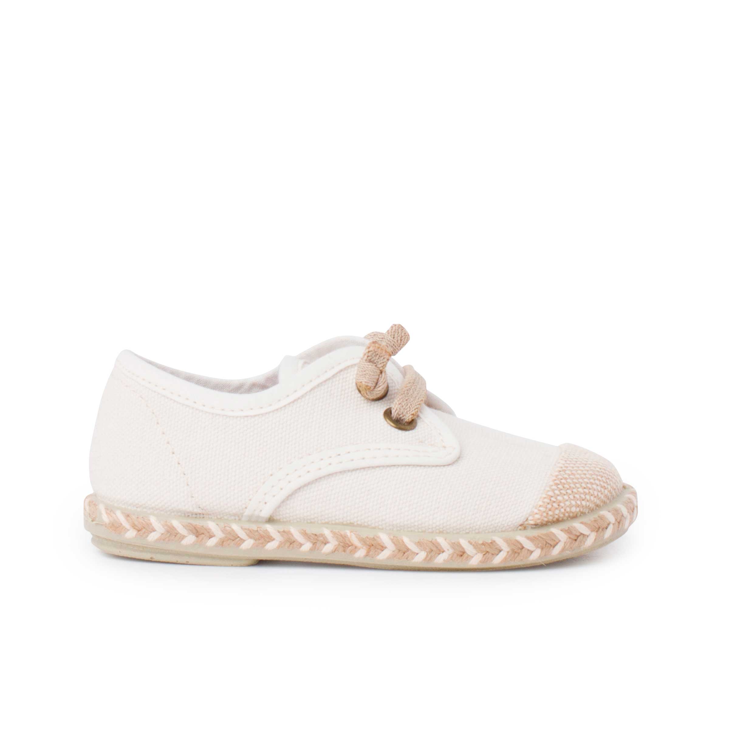 Pisamonas Blucher Niño Puntera Yute Cordon Elástico
