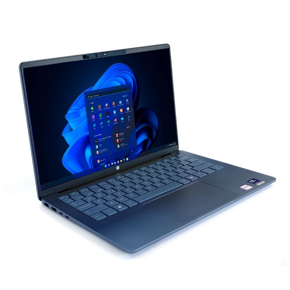Pc portátil Intel® Core™ Ultra 5 322 14" Windows 11 HP D60BCEA Ram 16 GB LPDDR5X a 6800 MT/s (integrada) Disco 1000GB | SSD M.2 PCIe Gen4 NVMe de 1 TB, Azul estrellado