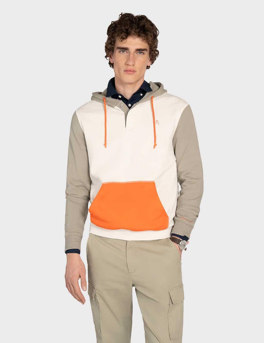 Harper & Neyer Acid Explorer sudadera blanca para hombre
