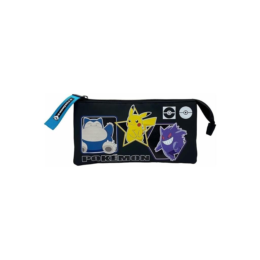 Pokémon Geo Portatodo Triple Mochilas y bandoleras Cyp CYP
