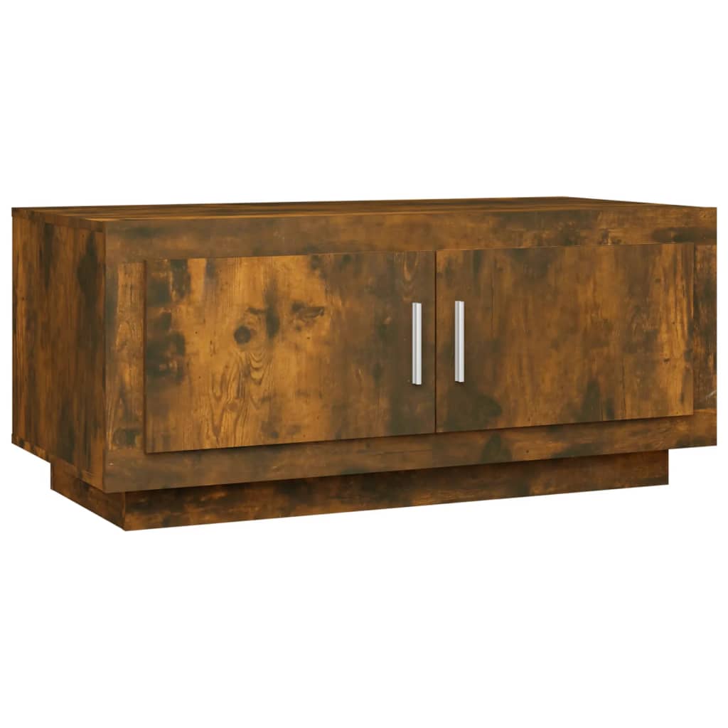 Vidaxl Mesa de Centro Madera de Ingeniería 102x50x45 Cm Blanco