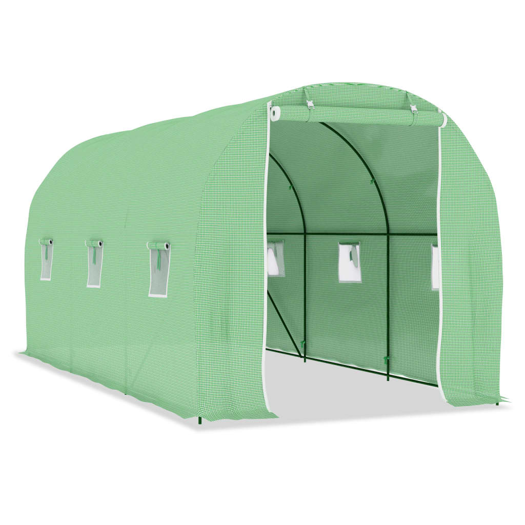 vidaXL Invernadero 9 m² 4,5x2x2 m