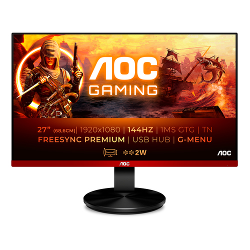 AOC G2790PX - 27 - Full HD - TN - 1 ms - Negro - G2790PX