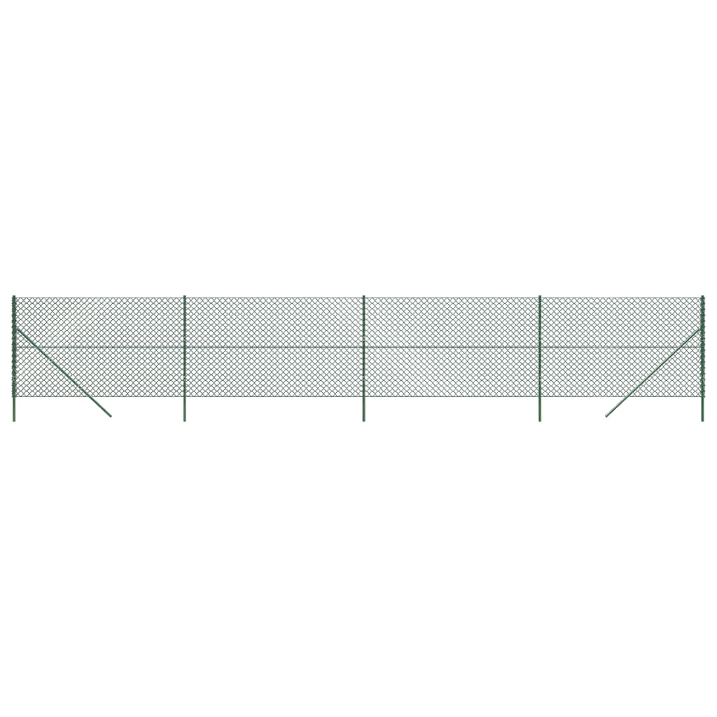 vidaXL Cerca de alambre verde 1,4x10 m