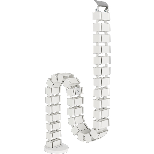 Fellowes 100136872 organizador de cables Escritorio Pasacables Blanco 1 pieza(s)