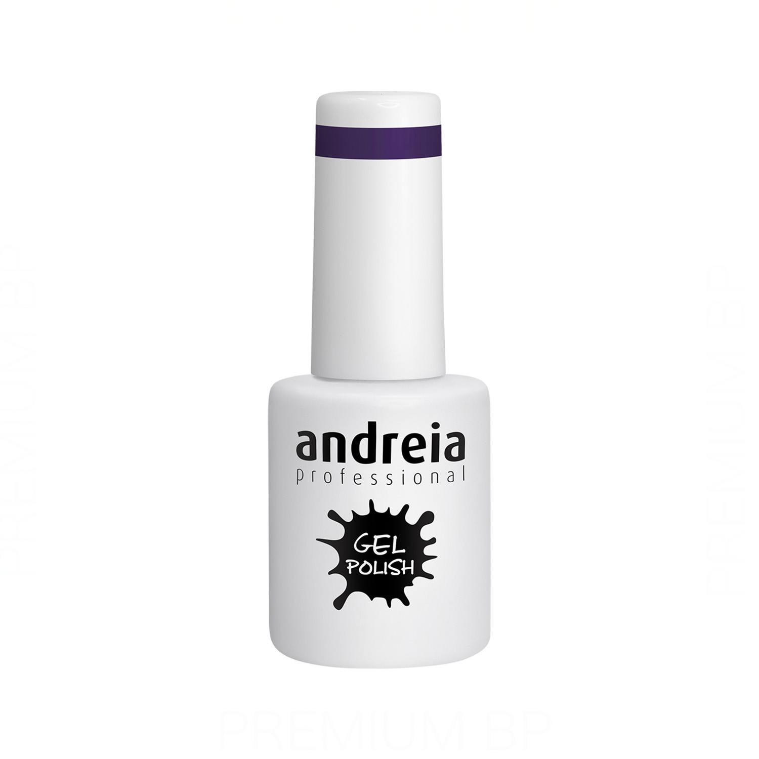 Andreia - Andreia professional gel polish esmalte semipermanente 10,5 ml color 299, esmalte semipermanente con duración de 4 semanas color morado oscuro