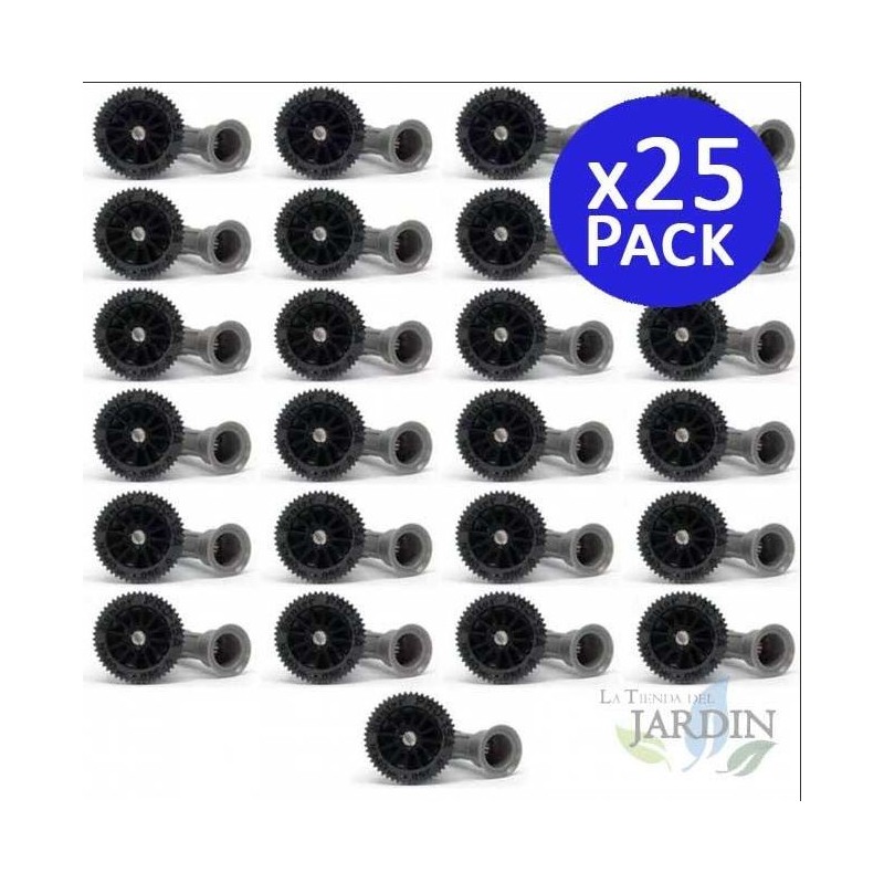 HUNTER Tobera para Difusores de Riego | 25 Toberas Hunter 15A | Boquillas Regulables 4,6 m para Aspersores de Jardin
