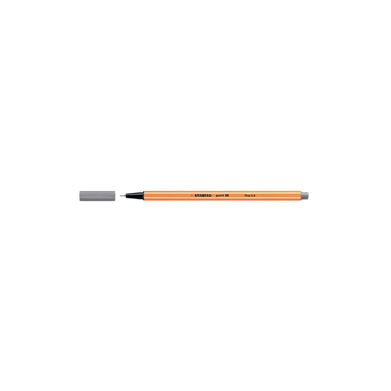 STABILO - point 88 rotulador de punta fina Gris 1 pieza(s) - 88/96 88/96