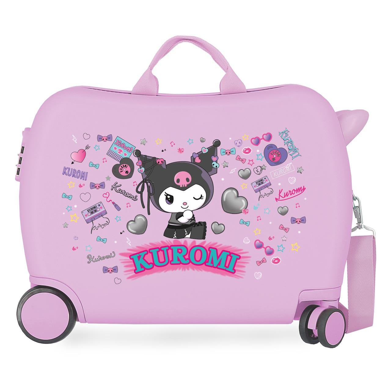 Maleta infantil  Kuromi Retro Pop Lila 50x38x20cm