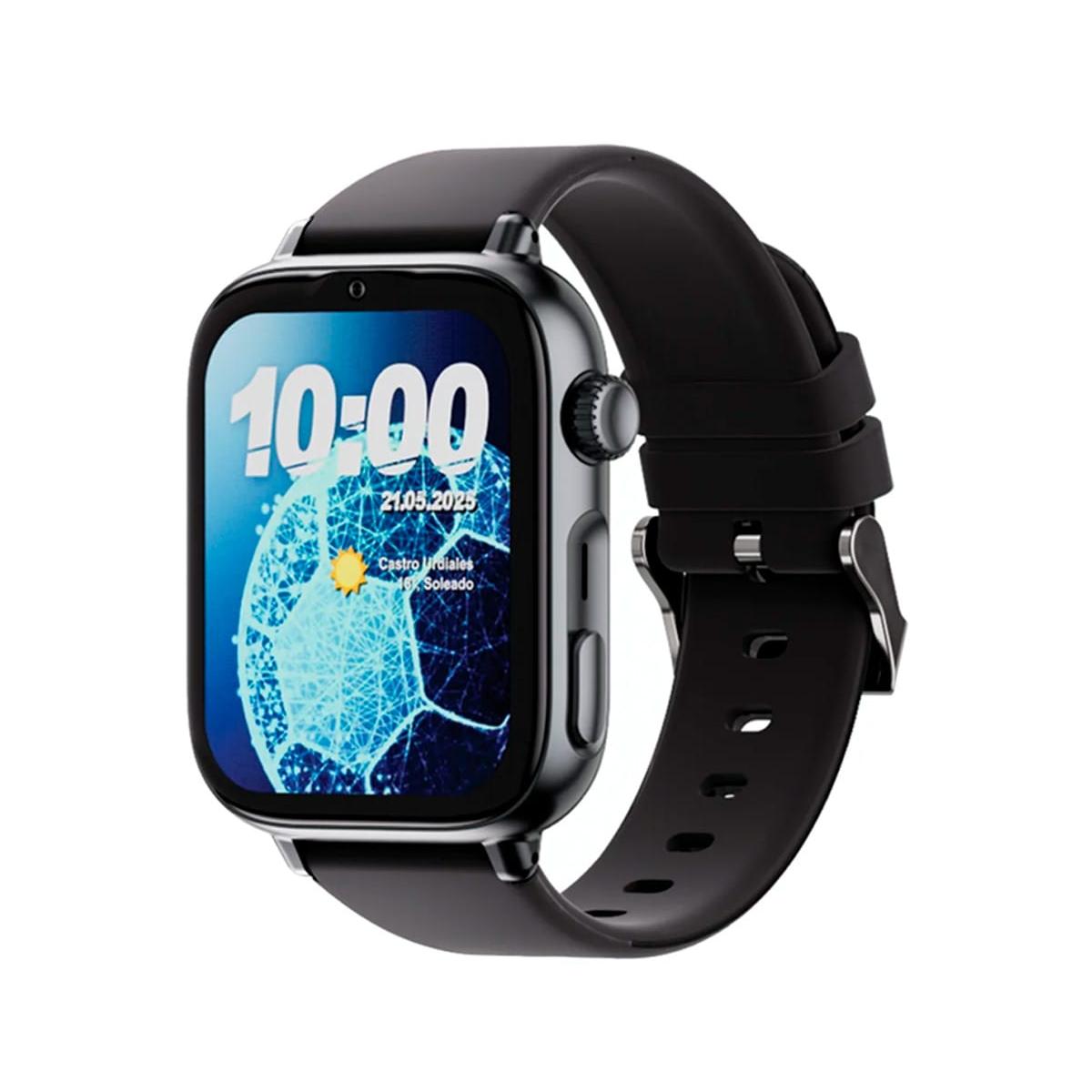 SaveFamily SaveWatch Plus 2 JUNIOR (+8 años) Negro con correa de silicona Black is Black / Smartwatch 4G para niños