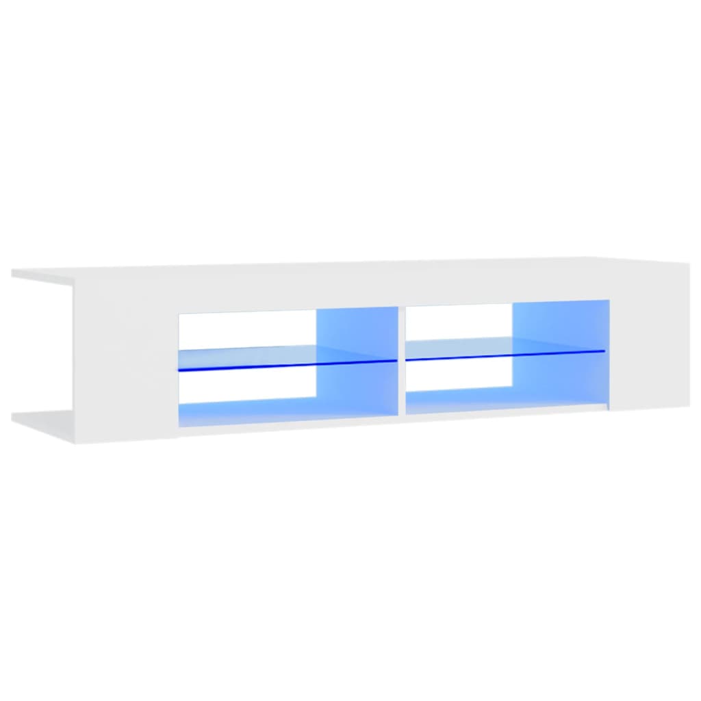 Mueble de TV con luces LED 135x39x30 cm, Mueble de Salon, Mueble TV, Mueble TV salon, Mesa de TV, Mueble tele