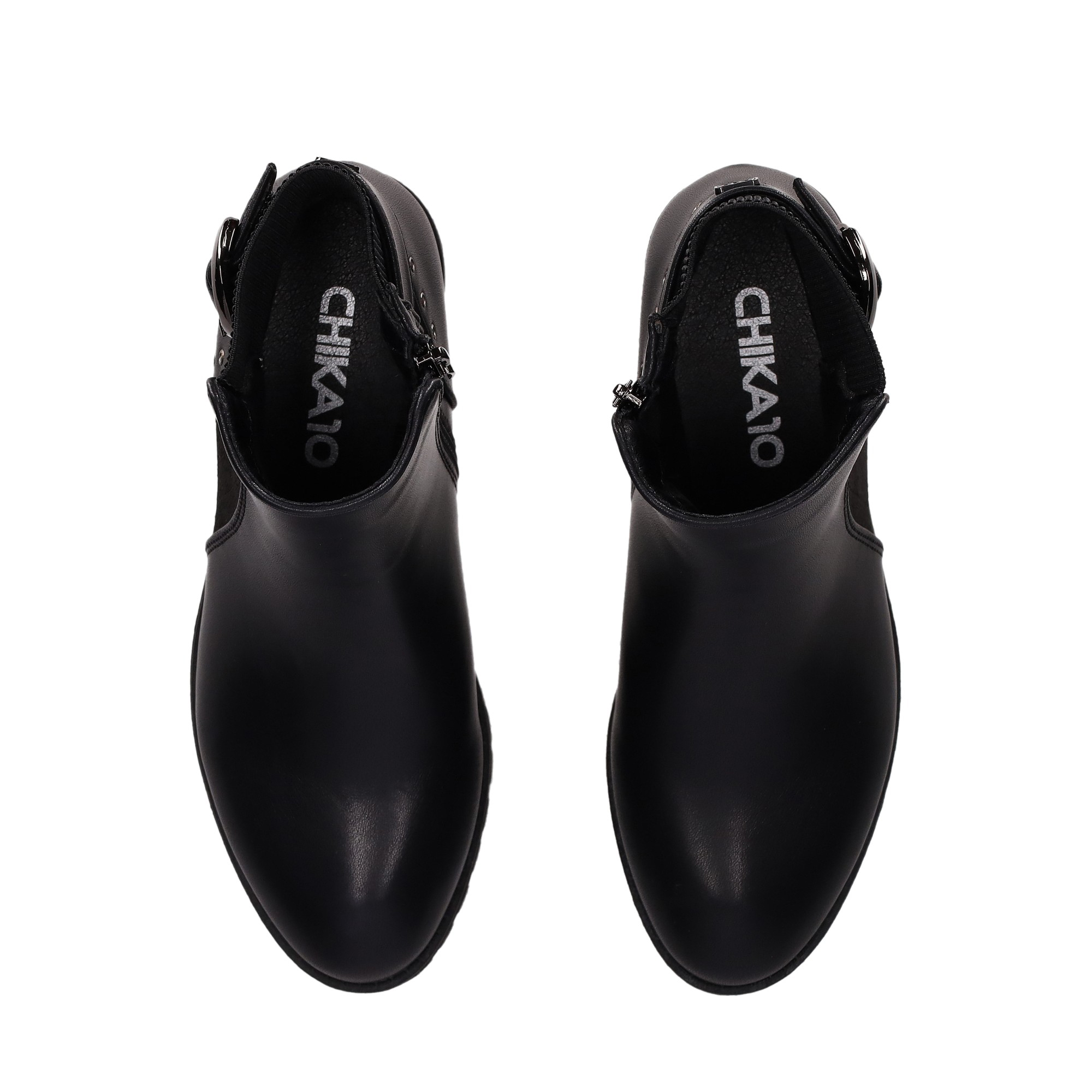 Chika10 CARNAVALES 12 Botin Hebilla Negro/Black