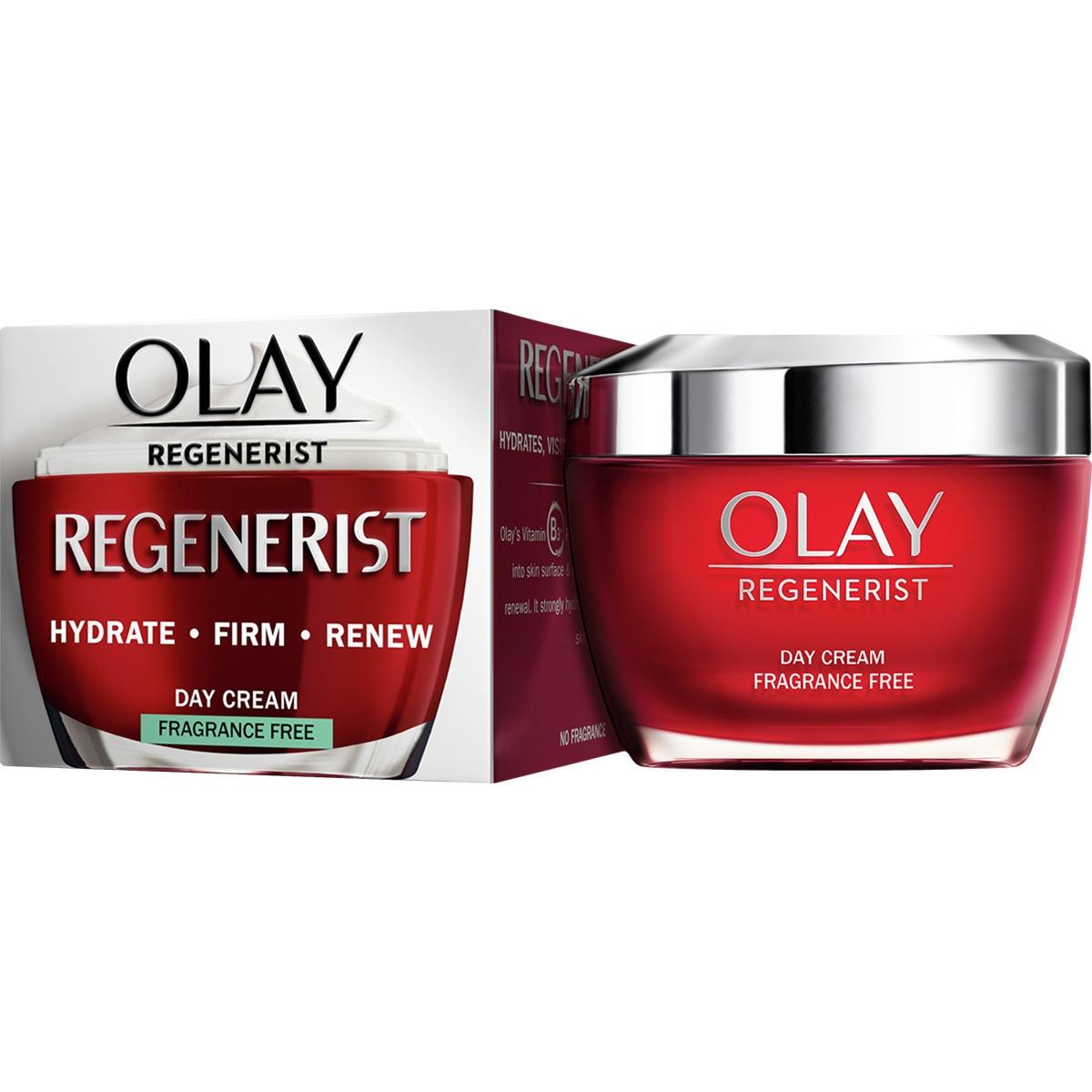 OLAY Crema Facial de Día Regenerist Sin Perfume 50 ml