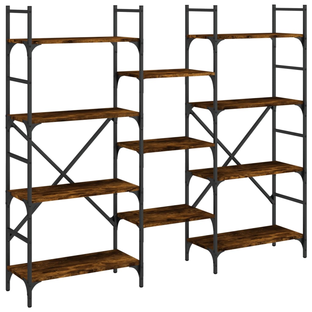 Vidaxl Estantería Madera de Ingeniería 160x28,5x136,5 Cm Negro