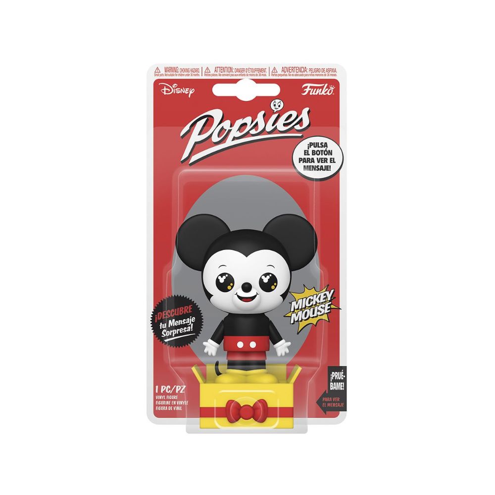 FUNKO POPSIES! Disney - MICKEY MOUSE,, 69301, TIENDA CON LICENCIA OFICIAL, ENVIO EN 24-48 HORAS EN PENÍNSULA, FIGURA, CABEZÓN, MUÑECO, JUGUETES, DIBUJOS, 100% ORIGINAL