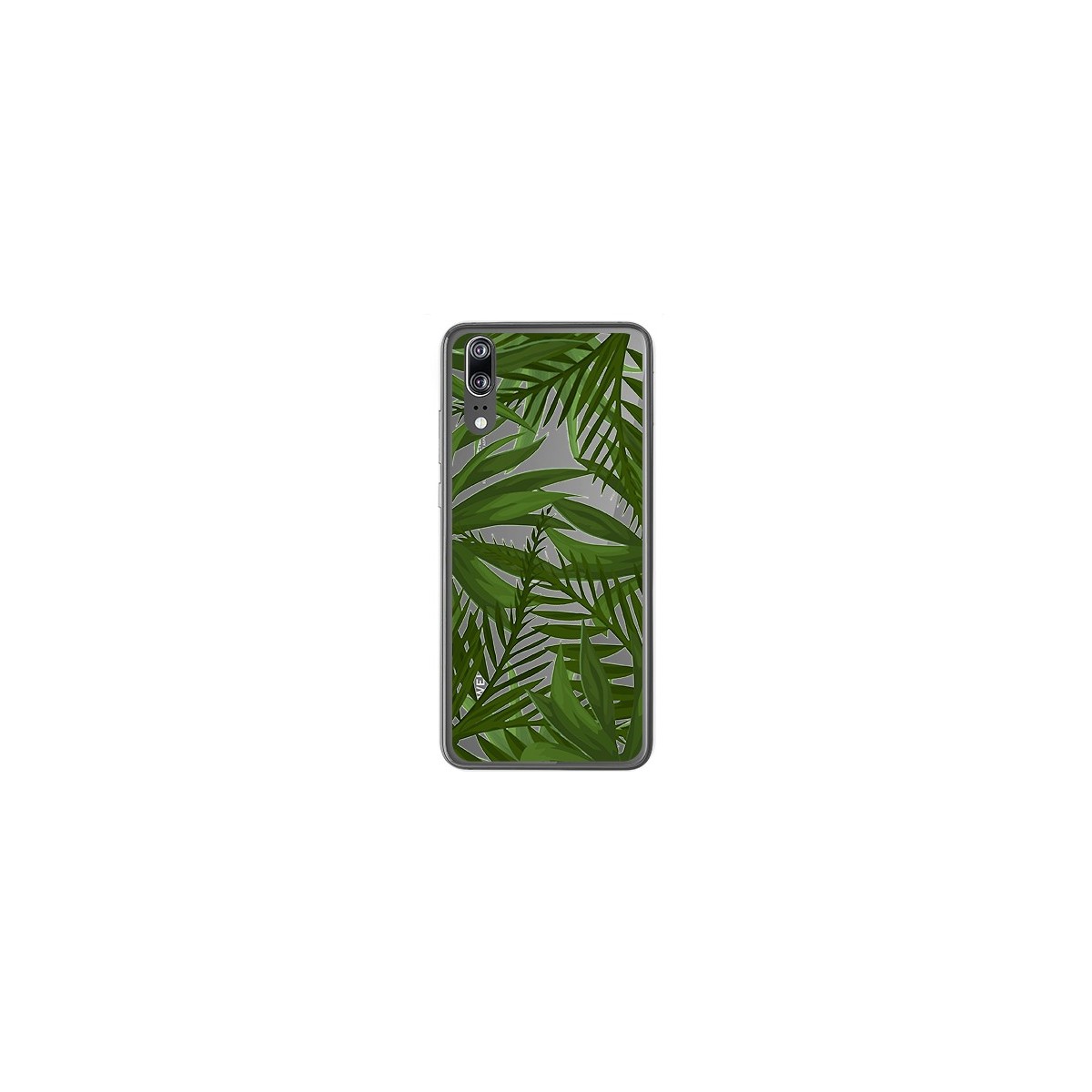 Tumundosmartphone Funda Gel Transparente para Huawei P20 Diseño Jungla Dibujos