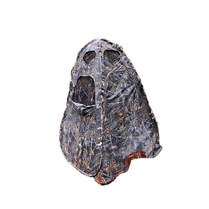 Stealth Gear Tienda Camuflaje - 1 Persona - Ventanas - Mosquitera - Acoplamiento Camuflaje