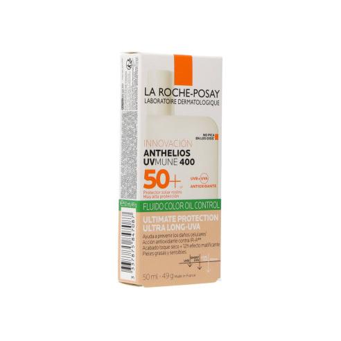 Anthelios Oil Control Fluid Uvmune 400 Spf 50 50 ml Con Color Anthelios