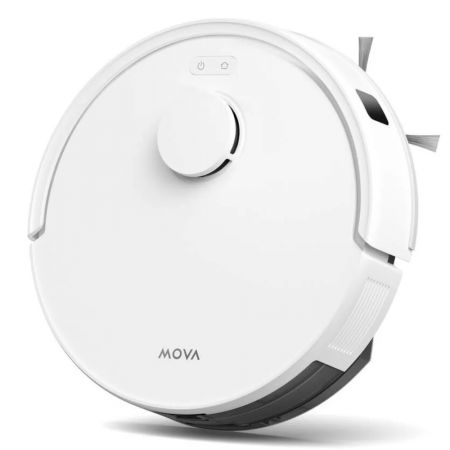Mova E20 Robot Aspirador y Fregasuelos con Navegación Láser LDS, 5000 Pa, App y Alexa, Blanco - Dreame