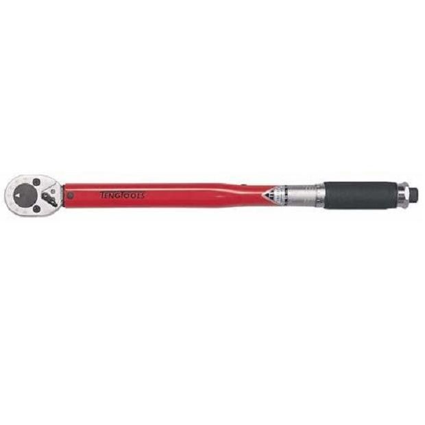 AS73190191 LLAVE DINAMOMÉTRICA DE DISPARO CON CARRACA 1292AG-EP. Precisión ± 4% Control de torque en sentido horario 1/2" 40-210 Nm. TENG TOOLS