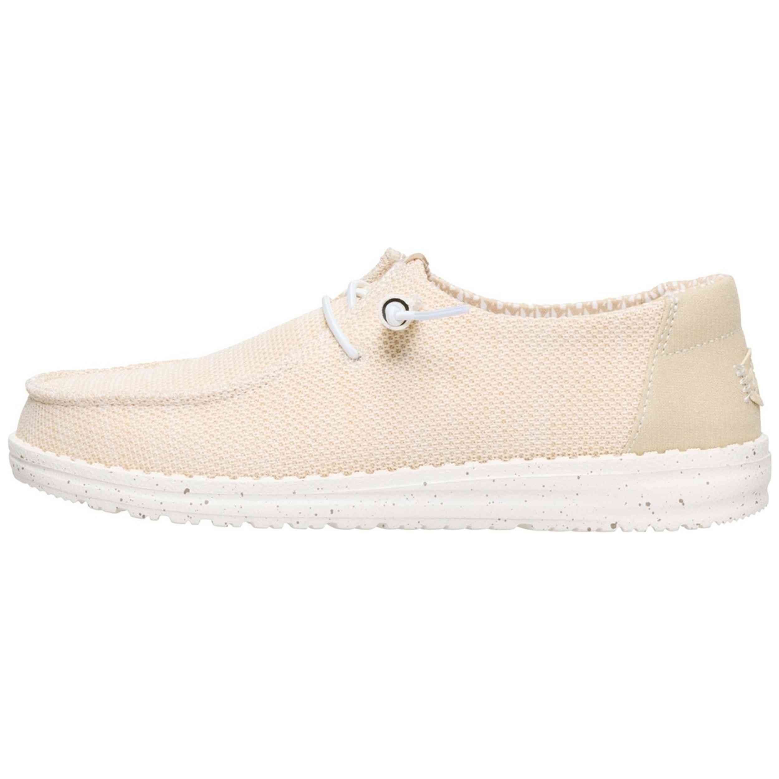 Zapatos Hey Dude modelo Wendy Stretch Sox para Mujer en color Beige