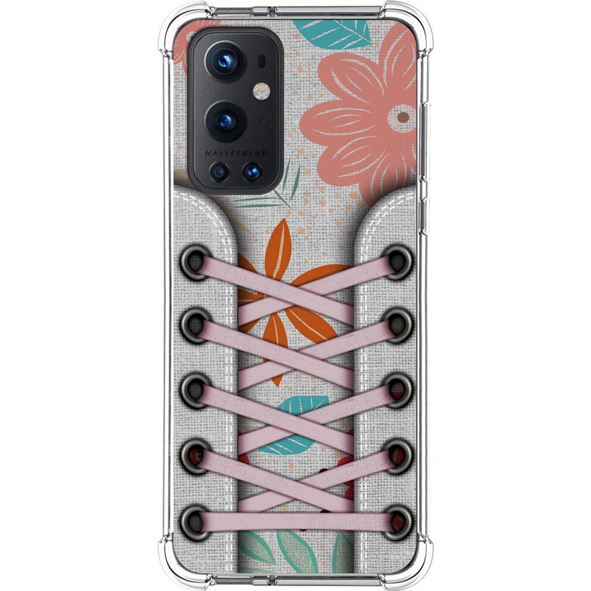 Tumundosmartphone Funda Silicona Antigolpes para OnePlus 9 Pro 5G diseño Zapatillas 09 Dibujos