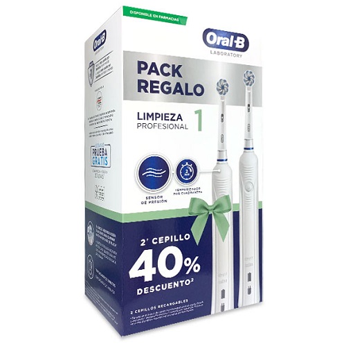 Oral B Cepillo Eléctrico Oral-B Pack Duplo Limpieza Profesional