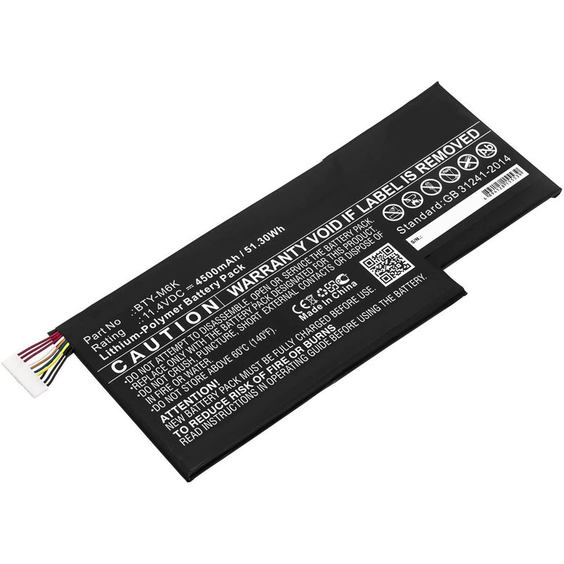 Bateria Portatil Compatible 4500Mah 11.4V Para Msi Gf63