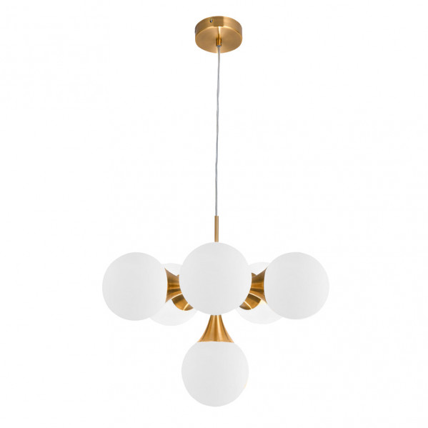 Colgante frey 6xe14 oro  regx44x44 cm