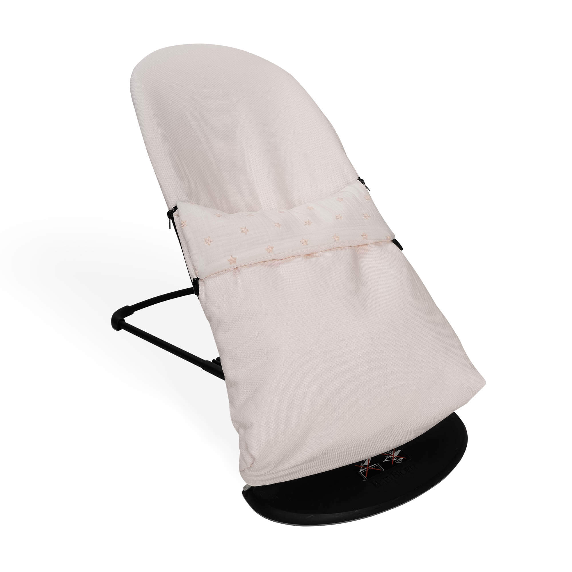 Babyline - Saco para Hamaca Candy Star Beige de Alta Calidad - Mantén a Tu Bebé Cómodo y Descansado - Compatible con Babybjörn