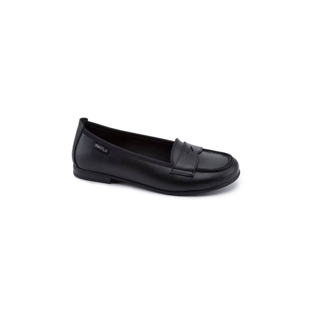 PABLOSKY 844510 Mocasines y n?uticos ni?a 743 XL MOCASIN. ANTIFAZ NEGRO