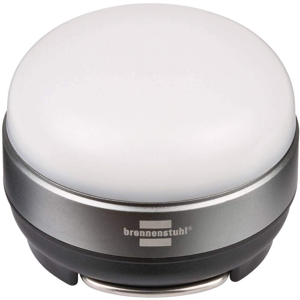 Brennenstuhl linterna multifunción LED OLI 0200 (lámpara para exterior IP44, 180lm, lámpara de camping con hasta 45h de duración de luz, funciona con pilas, función de luz SOS)