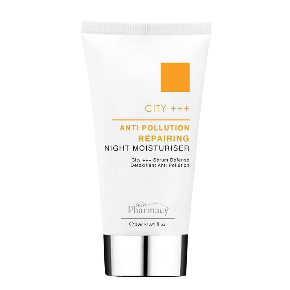 Skin Pharmacy Crema de Noche Reparadora con Activos Anticontaminación para Hidratación Profunda