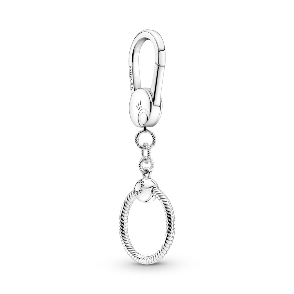 Pandora Colgante de bolso para charms pequeño en plata de ley Pandora Moments 399567C00 , para Mujer