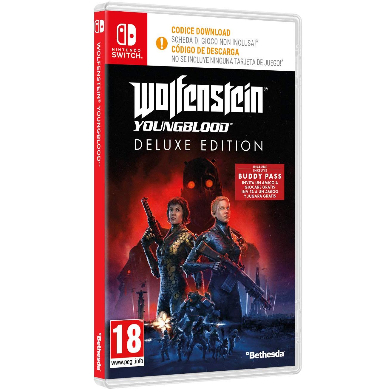 Wolfenstein Youngblood Nsw - [PAL ESP] - Nuevo - Edición Deluxe