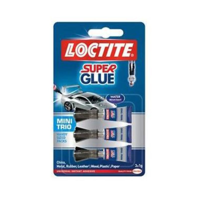 Henkel loctite super glue-3   1 gr.mini trio 2640065