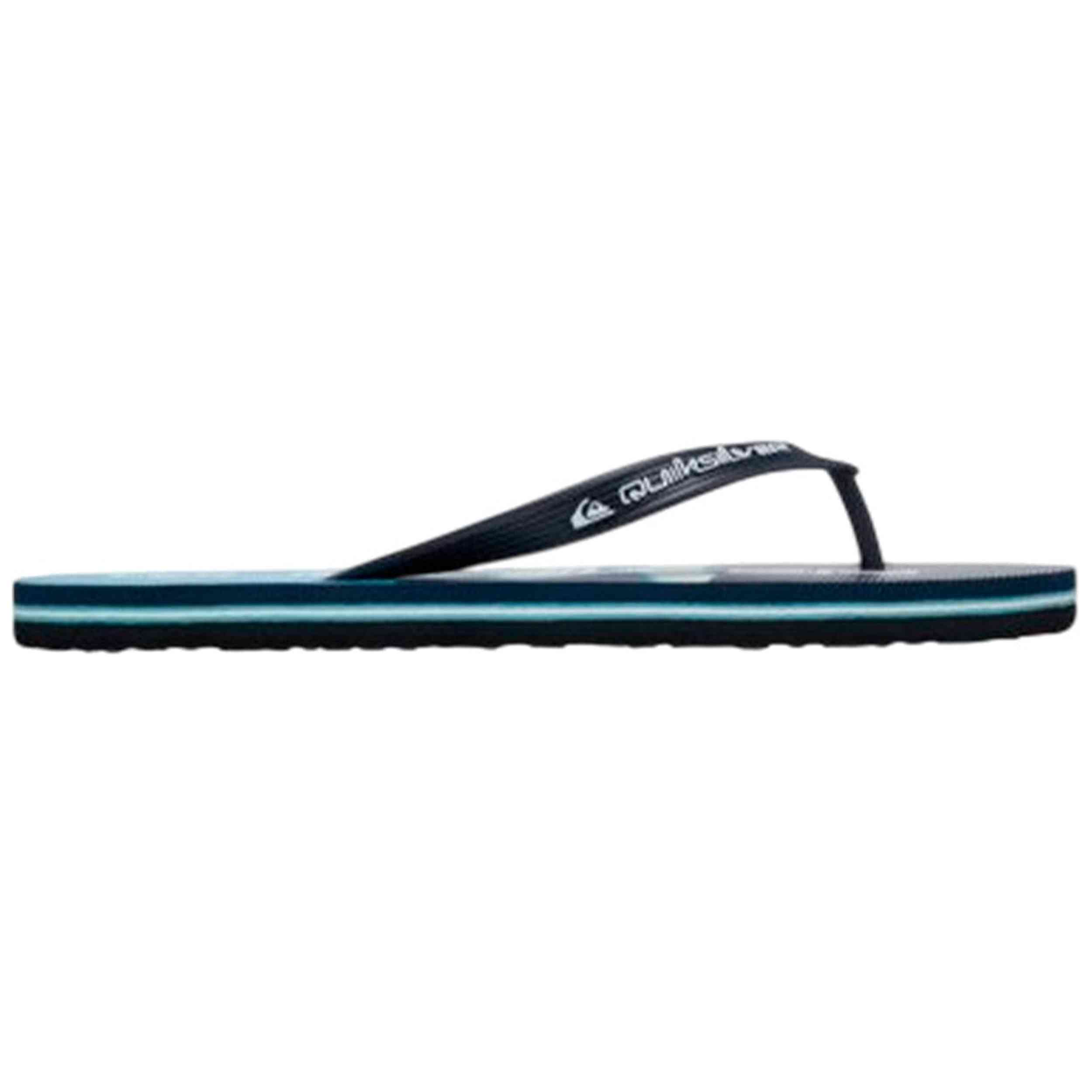 Chancletas Quiksilver modelo Aqua Holmes Molokai Stripe 26 en color Azul