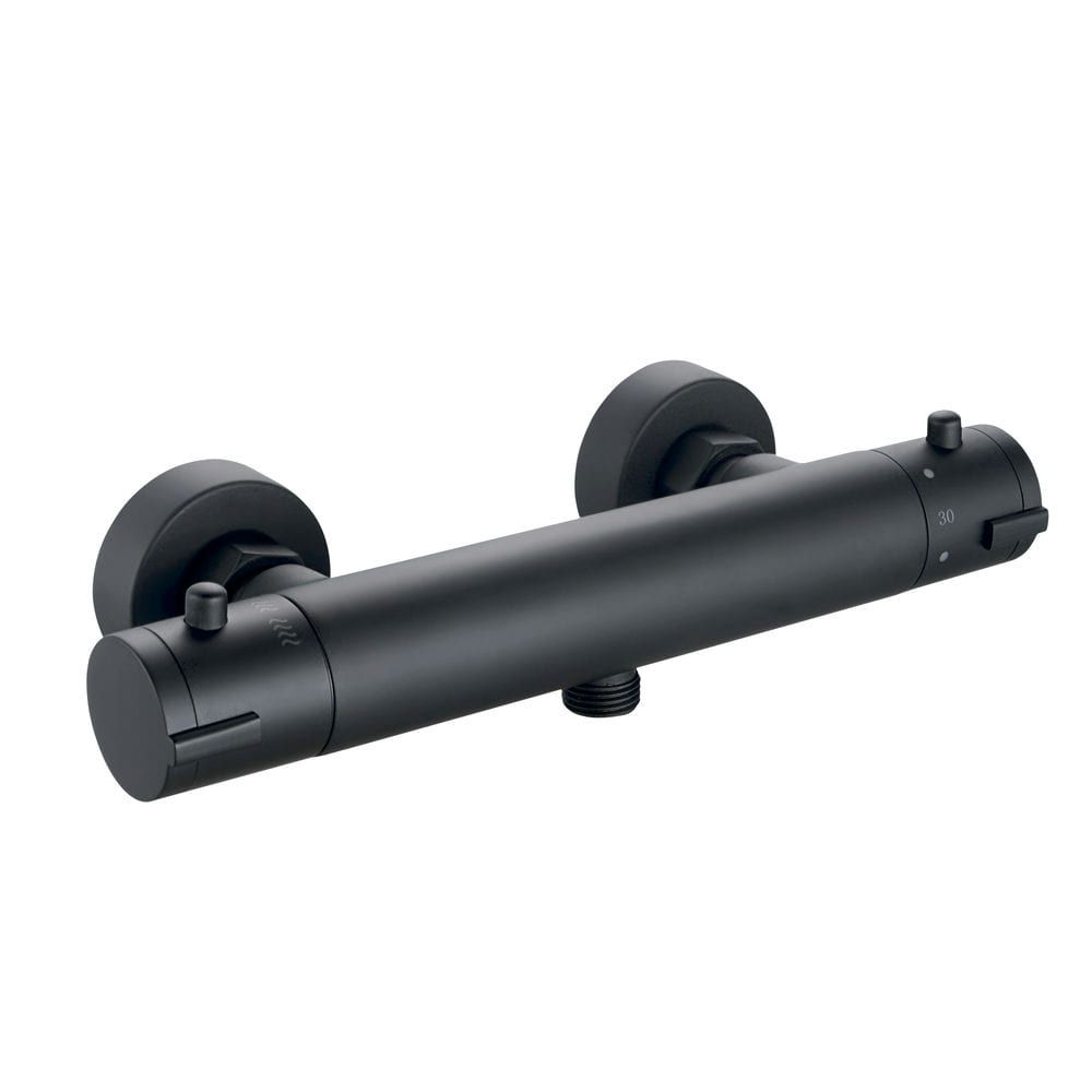 Grifo Termostático de Ducha ARTIC Negro