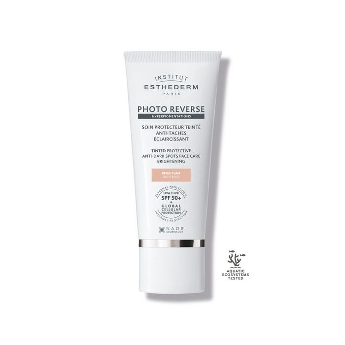 ESTHEDERM PHOTO REVERSE BEIGE CLARO 50ML - Protección Solar Antiedad con Color para una Piel Uniforme y Radiante