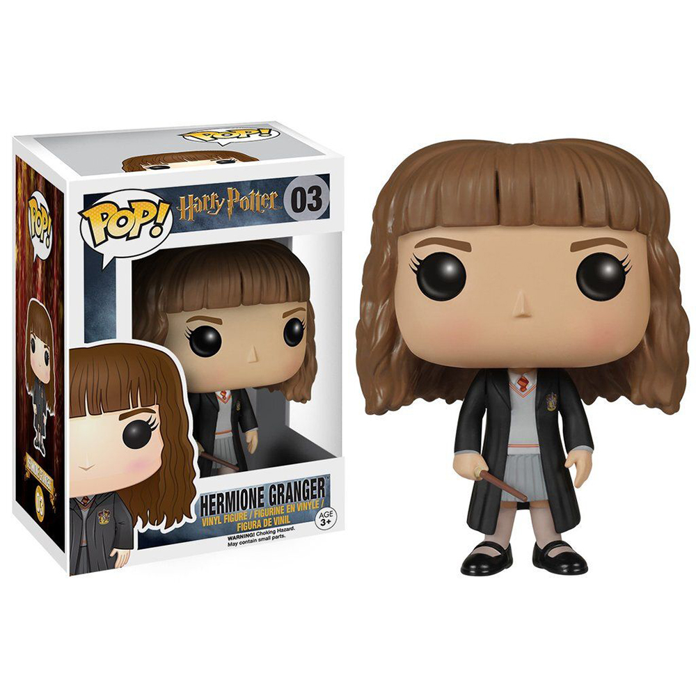 FUNKO POP! HARRY POTTER - HERMIONE, 5860, Nº03, TIENDA CON LICENCIA OFICIAL, JUGUETES, COLECCIONABLES, CABEZONES, SAGA