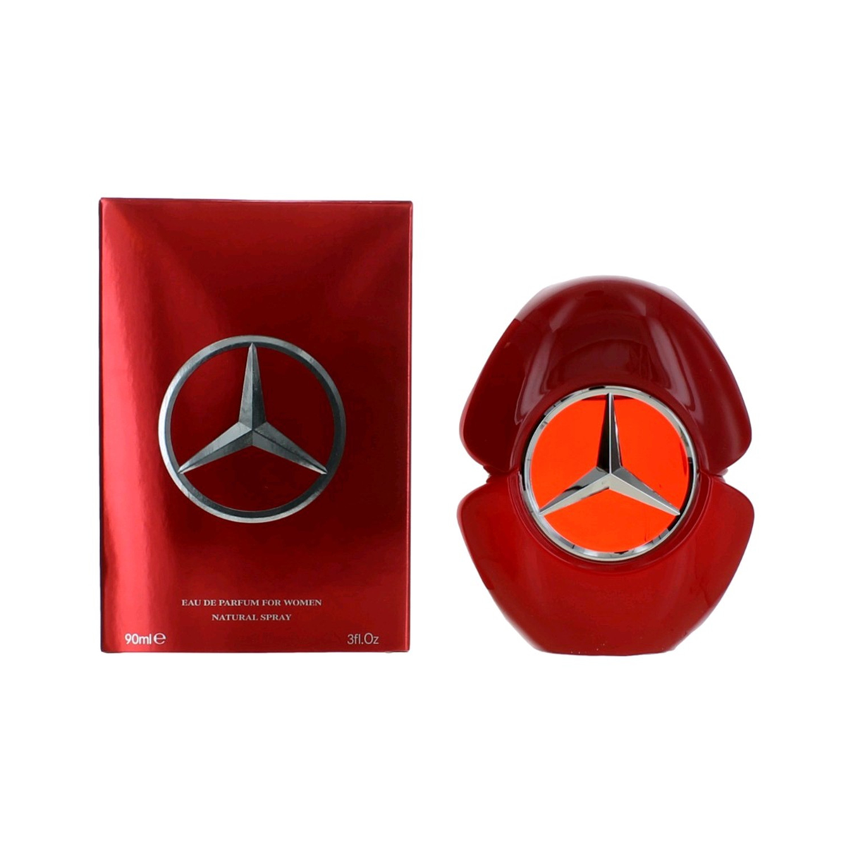 Mercedes Benz Woman In Red Edp Natural Spray 90 Ml